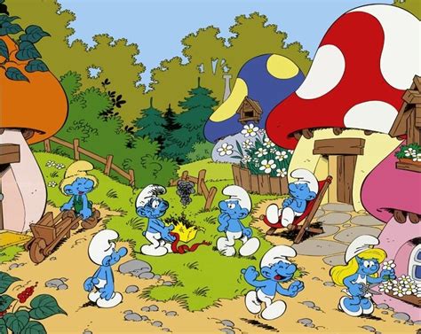 smurf village name|Smurf Forest .